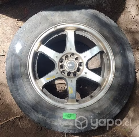 Llanta Aluminio Con Neumático 225 65 R17 Toyota RA