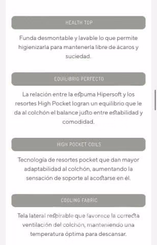 Colchón CIC Balance