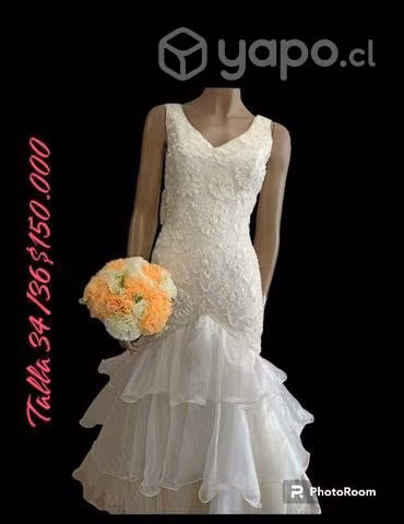 Vestidos de novia talla 34/36