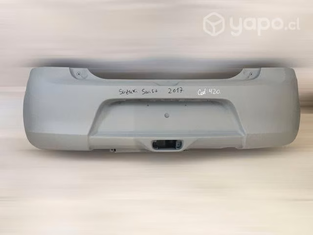 Parachoque trasero Suzuki Swift 2017