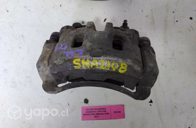 Caliper Delantero Izq Ssangyong New Actyon 2014