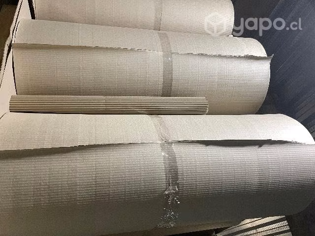 Rollos de cartón corrugado para embalaje