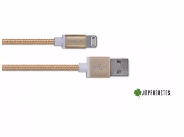 Cable Compatible iPhone 6 7 8 iPad Philips Reforza - Imagen 4