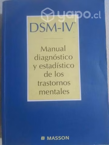 DSM-IV Manual diagnostico y estadistico de los tra