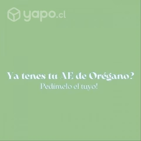 Aceite de Orégano 100% puro (5 ml)