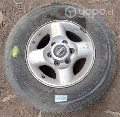 Llanta Aluminio C/Neum (198) Nissan Terrano 2013