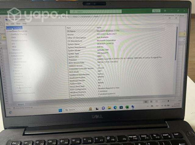 NoteBook Dell Latitue 7300 - Imagen 5