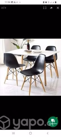 Sillas Eames negras - Imagen 2