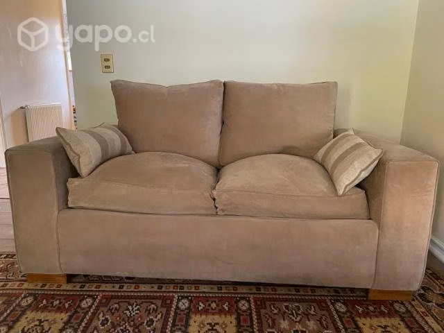 Sofá 2 Cuerpos Beige - Imagen 2