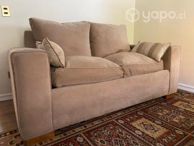 Sofá 2 Cuerpos Beige