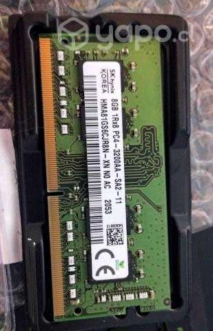 Memoria ram Sodimm 8GB (notebook)