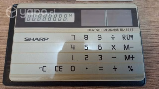 Sharp EL-868S. Japonesa con caja y manual - Imagen 3