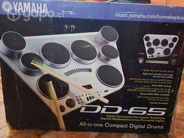 Bateria electronica compacto digital YAMAHA DD-65