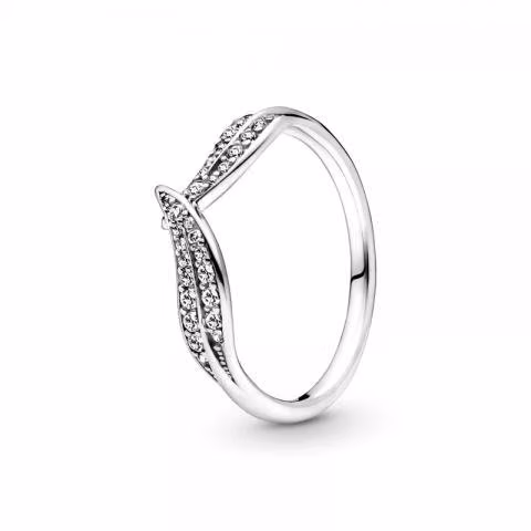Anillo marca Pandora de plata con circones - Imagen 4