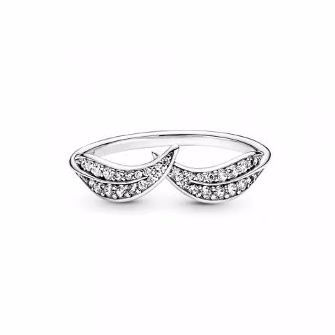 Anillo marca Pandora de plata con circones - Imagen 3