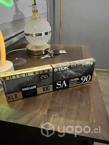 Cassette originales de los 80 sellados