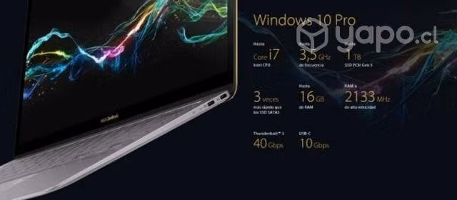 Asus Zenbook 3 UX490UAR I7 8550u 1.8Ghz 16GRam 1Tb