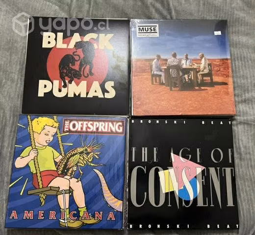 Vinilos variados, nuevos, usados y con detalles