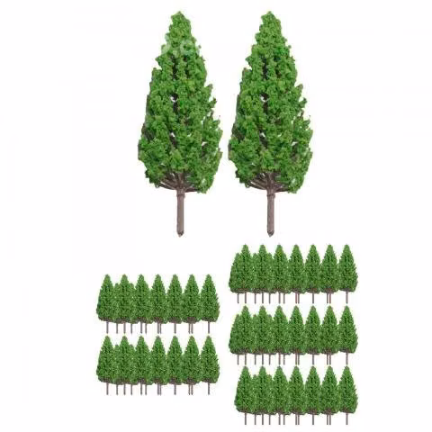 Árboles (70) Para Maquetas De Tren O Dioramas, 6,5