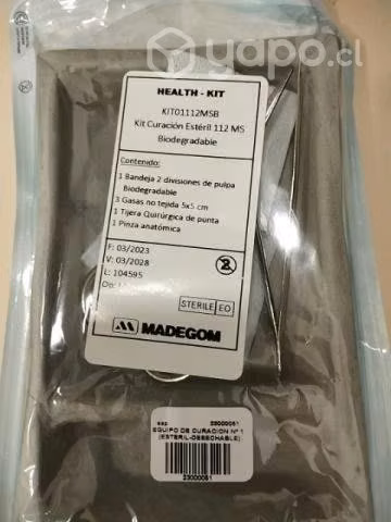 Kit de curación desechables