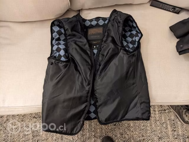 Chaqueta Moto Cuero Perforada Ixon Crank Air - Imagen 5