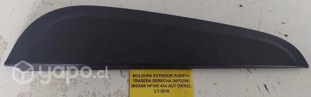 Moldura Exterior Puerta Trasera Derecha Nissan