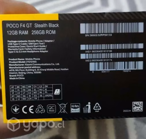 Xiaomi Poco F4 GT (GAMERS) NUEVO - Imagen 4