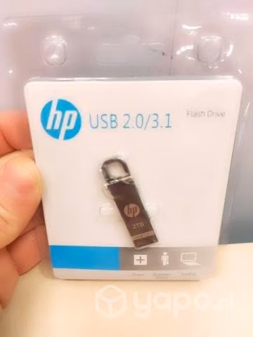 Pendrives usb capacidad 2 mil gigas marca hp