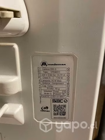 Refrigerador Fensa, excelente