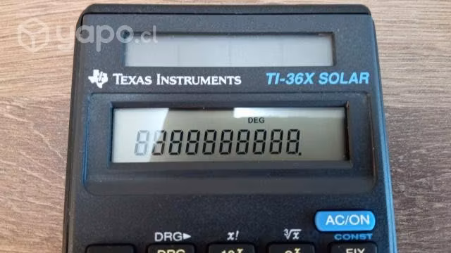 Texas Instrumentos TI-36X Solar Italiana