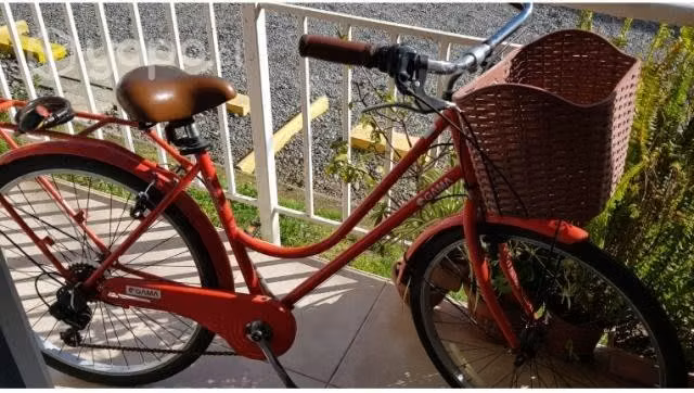 Bicicleta GAMA Mujer Aro 26 Roja