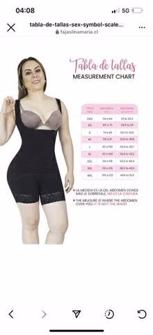 Faja linamaria zafiro talla m negro