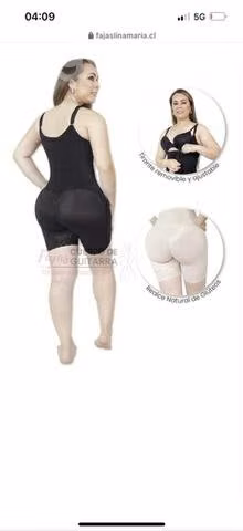 Faja linamaria zafiro talla m negro