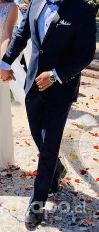 Traje de novio Thomas Fiedler Azul Oscuro talla 52