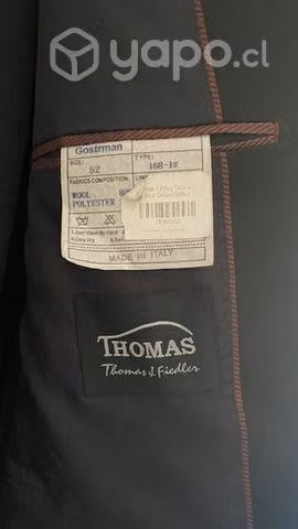 Traje de novio Thomas Fiedler Azul Oscuro talla 52