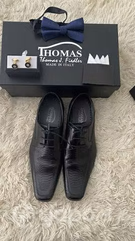 Traje de novio Thomas Fiedler Azul Oscuro talla 52