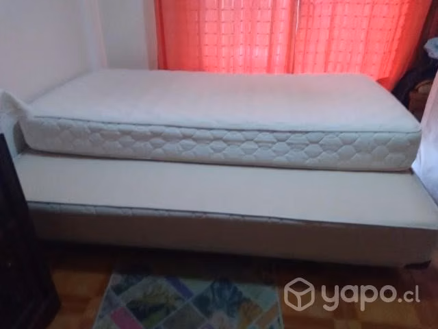 Cama box americana