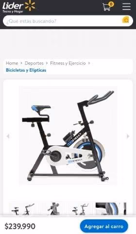 Bcicleta estática pro energy