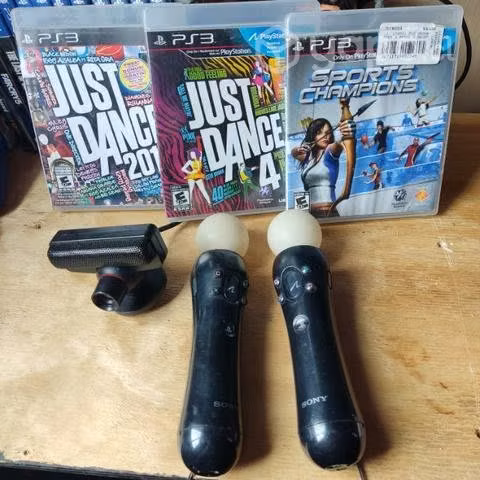 PS move PS3 equipada