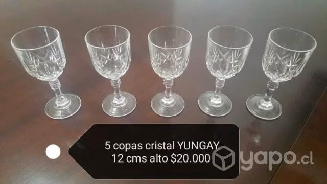 Hermosas copas de cristal yungay - Imagen 4
