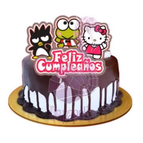 Kit Imprimible TopperCake Digital Sanrio