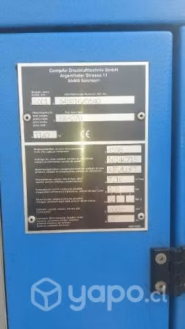 Se vende compresor de tornillos