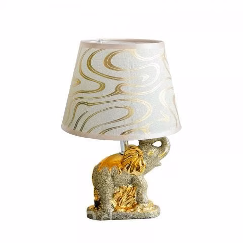 Lampara de velador para mesa elefante 21226