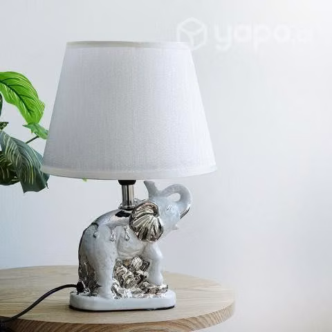 Lampara de velador para mesa elefante 21226