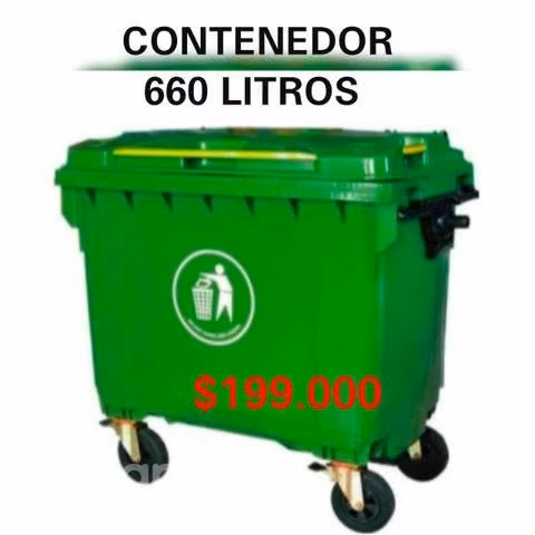 Contenedor 660 litros