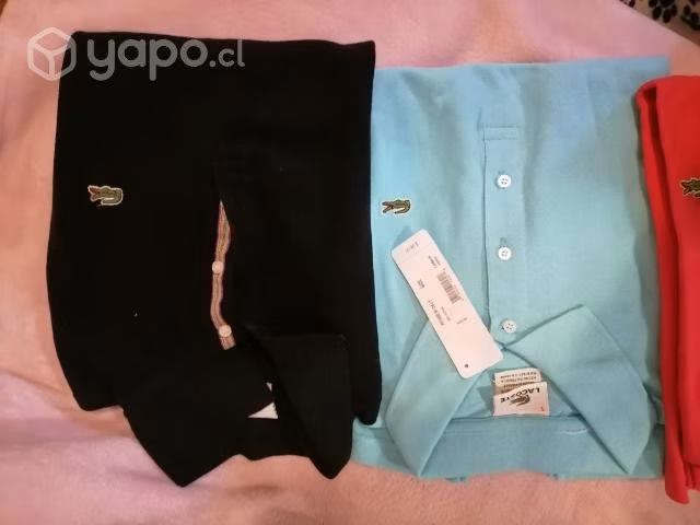 Poleras lacoste talla s.