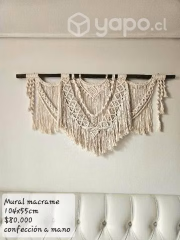 Mural de macrame