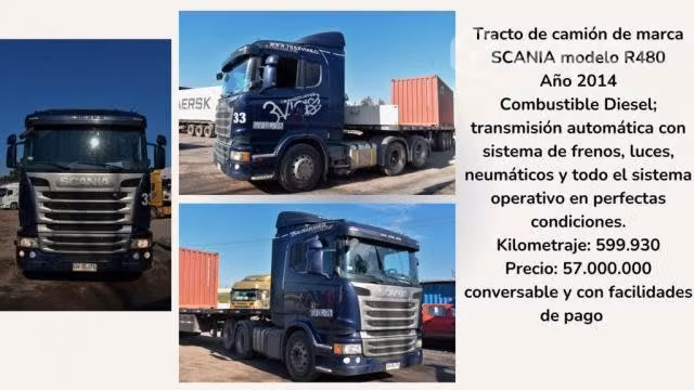 camiones y equipos varios