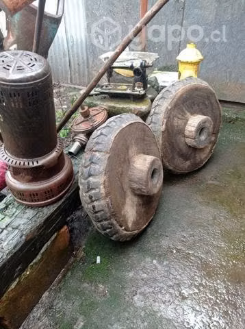 Ruedas de maderas