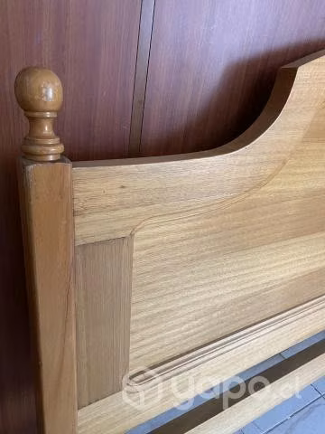 Respaldo para cama king de mañío - Imagen 3
